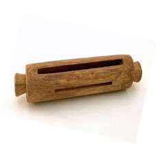 Bouba Percussion Krin groot, hardhout Guinee, Bouba (incl. 2 stokken)