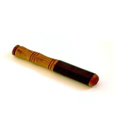 Klankschaalklopper/strijker hout met gummi Ø 2,7 cm, L19 cm