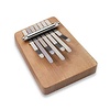 Hokema Mini-kalimba op een plankje, 7 tonen, Hokema