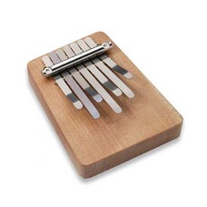 Hokema Mini-kalimba op een plankje, 7 tonen, Hokema