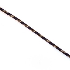 Stiggelbout Slagwerk Touw polyester 5 mm zwart-beige (p/m)