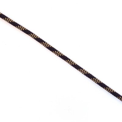 Stiggelbout Slagwerk Touw polyester 5 mm zwart-beige (p/m)