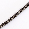Stiggelbout Slagwerk Touw polyester 5 mm zwart-beige (p/m)