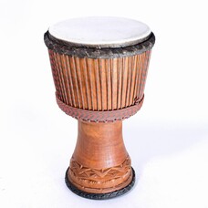 Bouba Percussion Djembé 'Super' uit Guinee, Ø 32/33 cm, Bouba Percussion