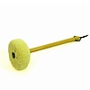 Gongklopper met lamsvel voor gong Ø 70 - 75 cm