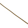Touw polyester 4 mm blauw-beige-oranje  (p/m)