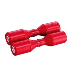 Meinl Dubbele shaker, Luis Conte, rood, fijn, Meinl