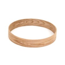 Sjamaandrumketel essenhout 40,5 x7,5 x1cm