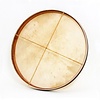 Gongdrum Ø 61 cm met kruis van leer