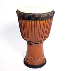 Bouba Percussion Djembé 'Super' uit Guinee, Ø 34 cm, Bouba Percussion
