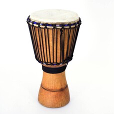 Djembé Ivoorkust, melinahout Ø 27 - 28 cm