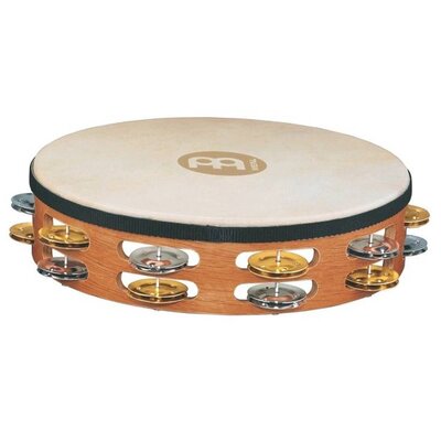 Meinl Tamboerijn Recording Combo, 2 rijen staal/messing, Meinl