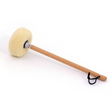 Gongklopper met lamsvel voor gong Ø 80 cm