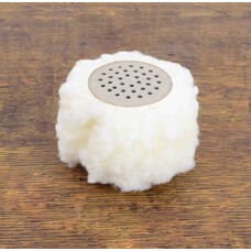 Schaap, koker met schapenwol omkleed, medium