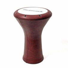 Darbuka Egyptisch model, rood vinyl, Masterwork