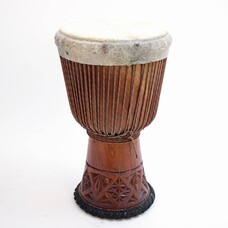 Bouba Percussion Djembé 'Super' uit Guinee, Ø 32/33 cm, Bouba Percusion