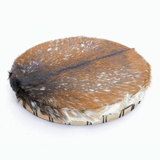 Sjamaandrum, geitenvel met haar, Ø 45 cm, StigSlag