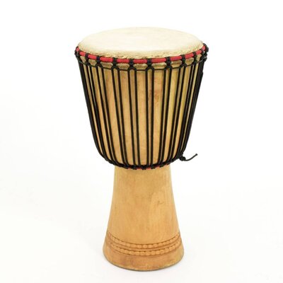 Bouba Percussion Djembé Guinee, melina hout Ø 28-29 cm, Bouba
