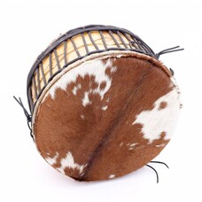 Stiggelbout Slagwerk Powwow drum Ø 43 cm aan 2 zijden geitenvel, StigSlag