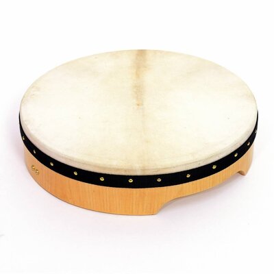 Bodhran essen multiplex, met tas en beater