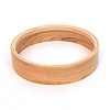 Sjamaandrumketel essenhout met rand 45  x10 x 1 cm