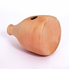 Udu, aardewerk, ± 28 x 35 cm, platte bodem, Hadam