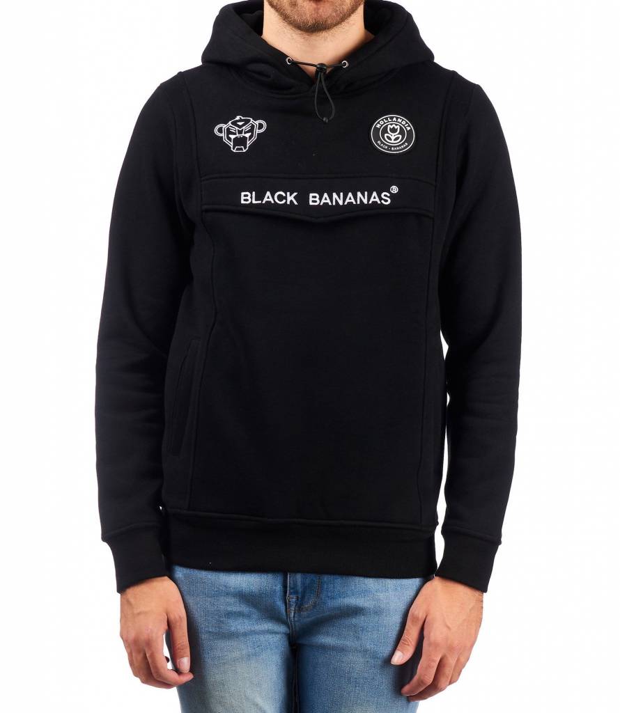 hoodie black bananas