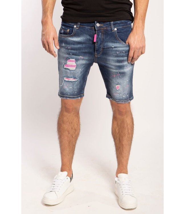 Broek Blauw My Brand Korte Broek Sale My Brand Korte Broek Heren Sale