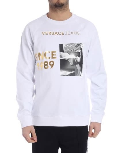 VERSACE JEANS LIGHT SWEATER WIT |ONLINE KOPEN Crivaldi VERSACE JEANS LIGHT SWEATER WIT |ONLINE KOPEN Crivaldi