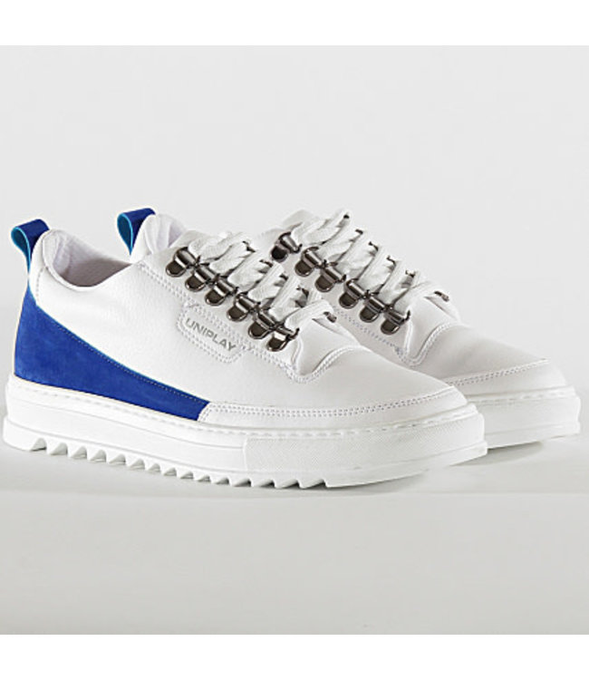 Heren Sneaker Medal - Denim Blauw/Wit - Q1905