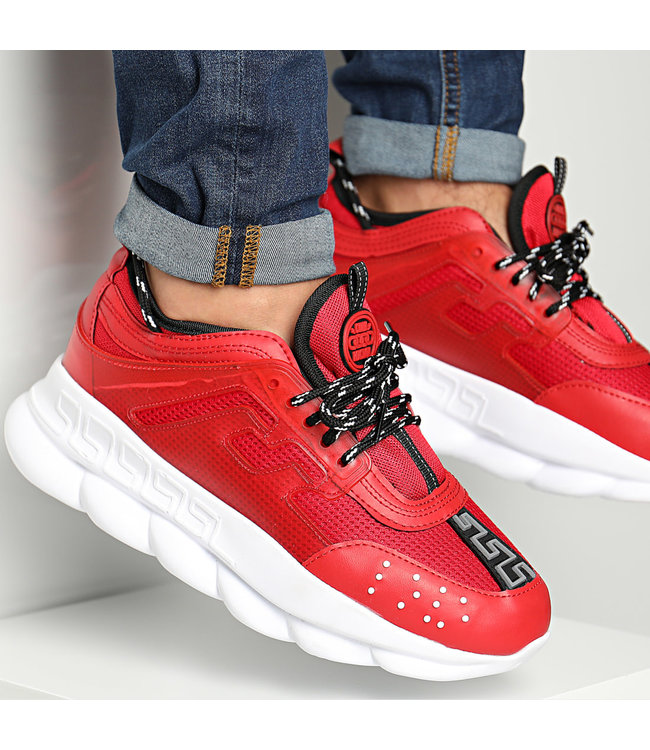 Chain Reaction Sneaker Red De Goedkoopste Online Crivaldi