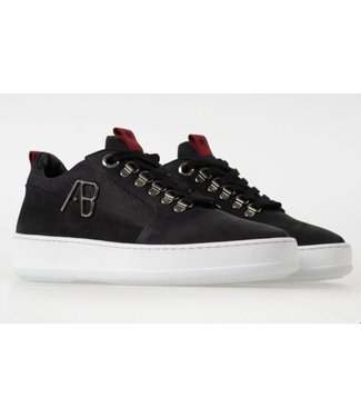 AB LIFESTYLE FOOTWEAR NUBUCK BLACK | ONLINE KOPEN - Crivaldi