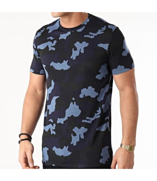 Uniplay Camo T-shirt Blue (UY565) | De 