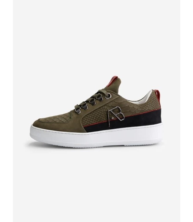 AB Lifestyle Footwear Leather Dark Green | Online Kopen - Crivaldi