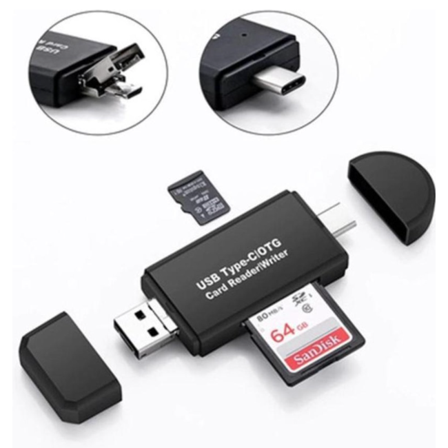 Puno iets Wizard Jumalu Micro USB OTG SD Kaartlezer | 5-in-1 SD Card Reader & USB Hub -  Bestdeal4you