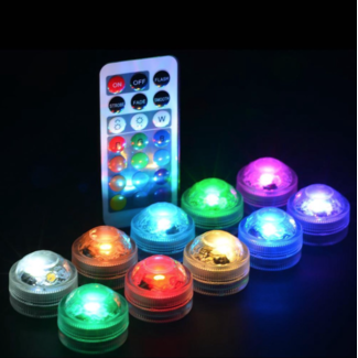 Jumalu 10 LED lampjes met afstandsbediening - Multicolor