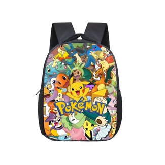 Pokemon - Kinderrugzak Schooltas Rugzak laptoptas - 18 liter - 3 ritsvakken - Bestdeal4you