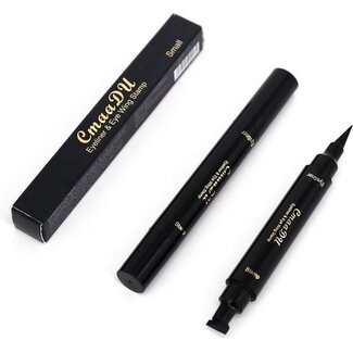 Eyeliner met wing stempel - Eyeliner 2 in 1