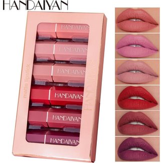 Lipstick Matte - Set van 6 Kleuren