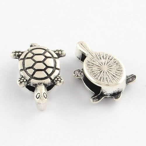 Silver Turtle Charm