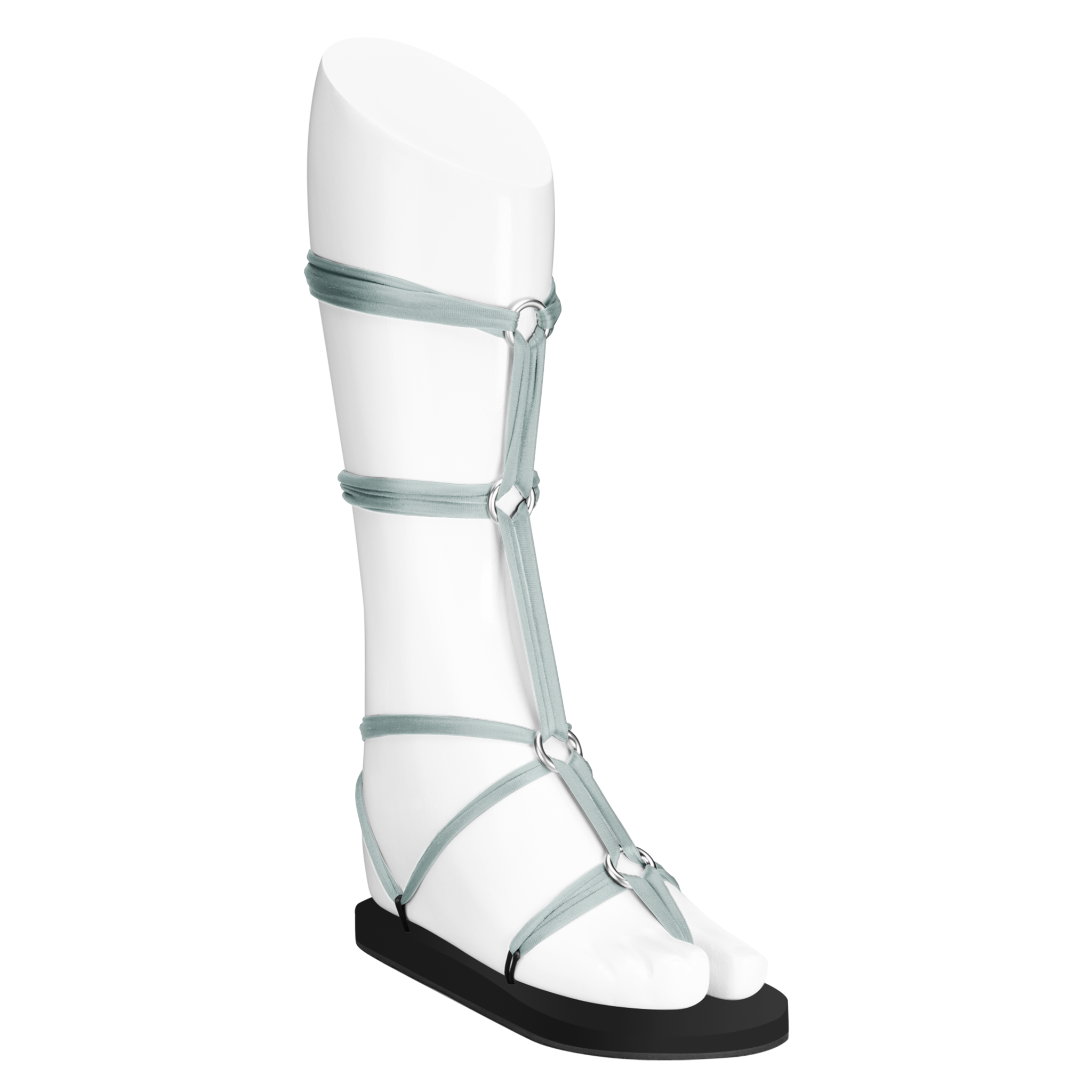 Silver Gladiator Sandals Knee-High Comfortable Flats for Women | Silver  gladiator sandals, Gladiator sandals, Thigh high sandals