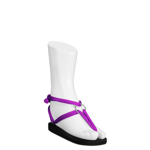 Classic Laces Lila with Silver Rings