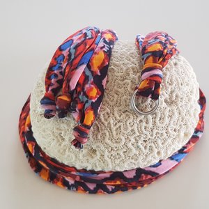 Boho Sandal Laces Red Python