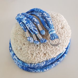 Gladiator Print Linten Royal Blue