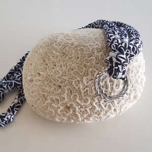 Classic Print Linten Ying Yang met Zilveren Ringen