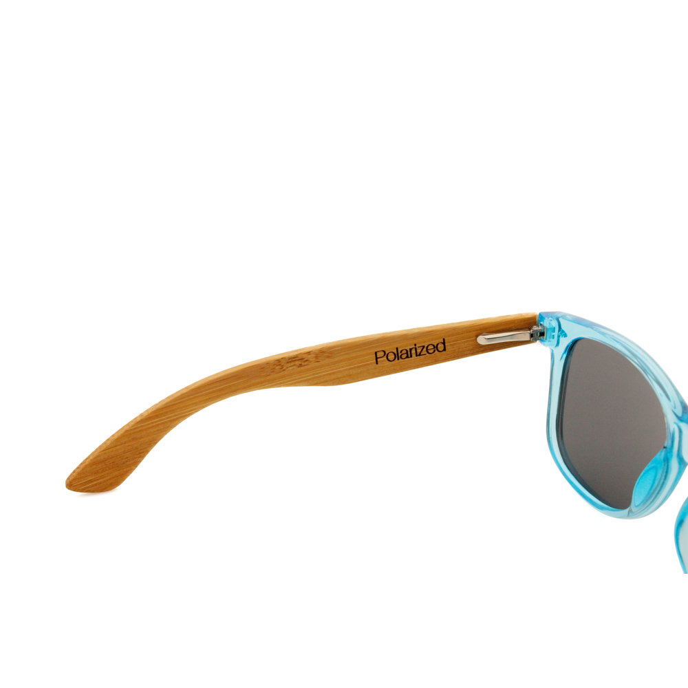 Ray-Ban Transparent Blue Sunglasses | Glasses.com® | Free Shipping
