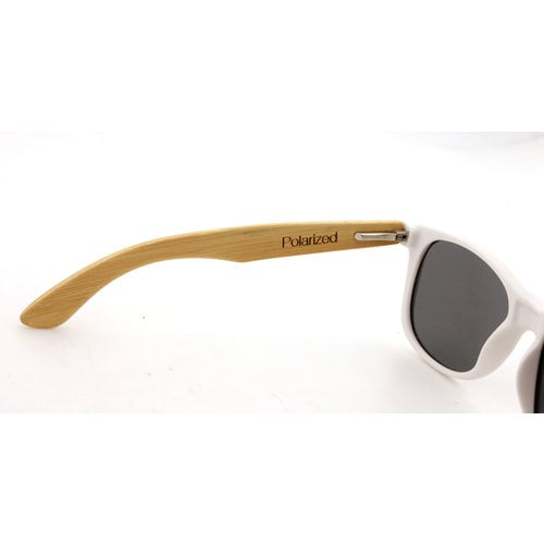 Wayfarer Zonnebril Wit