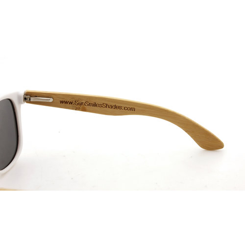 Wayfarer Zonnebril Wit