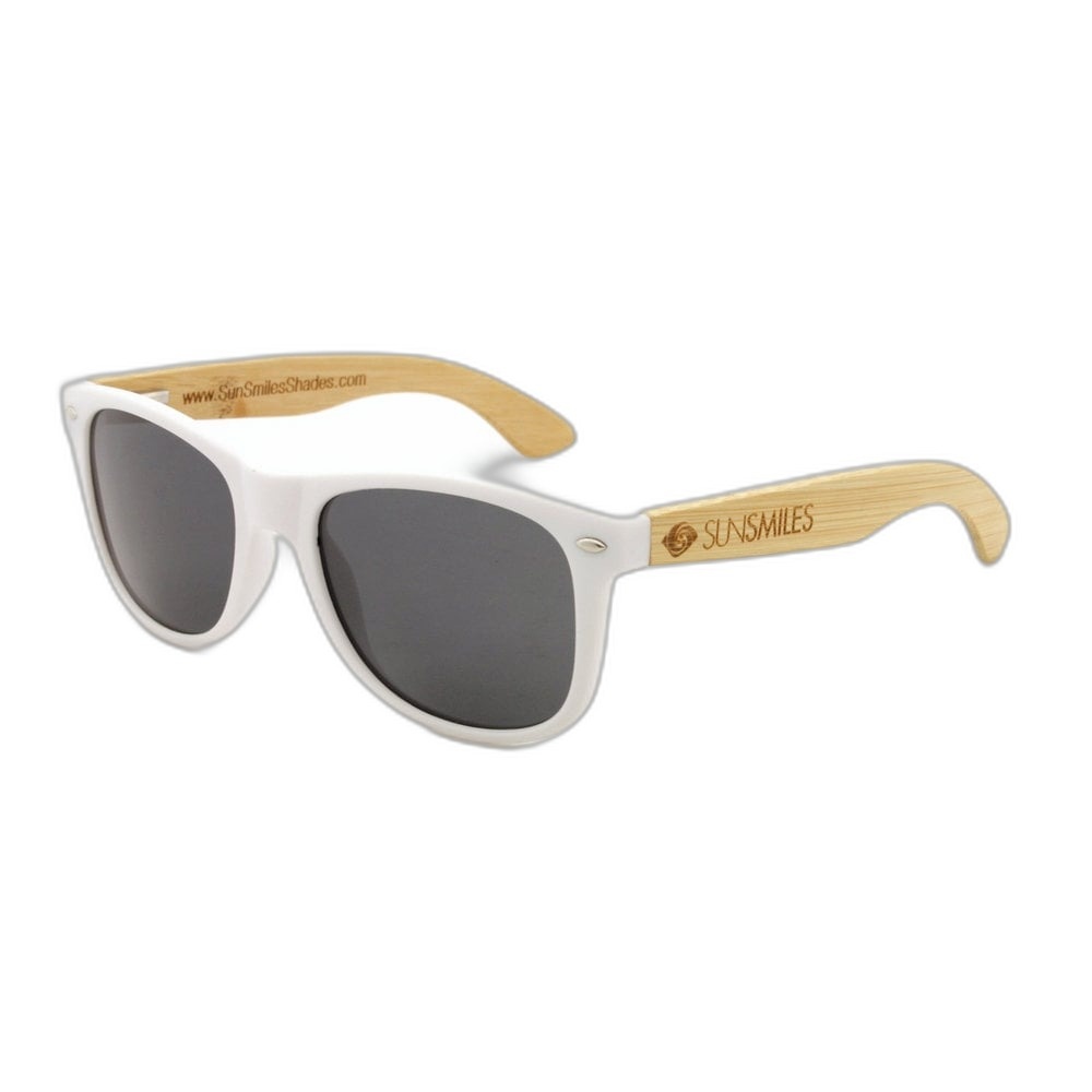 Wayfarer Zonnebril Wit