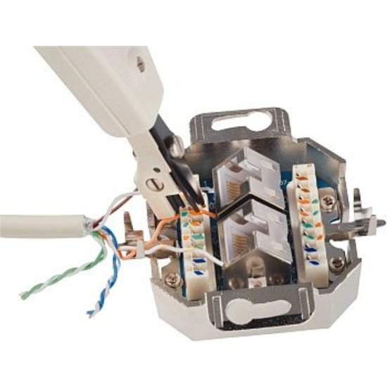 LSA punch down tool met schaar (dogger) MP2 Netwerkproducten BV